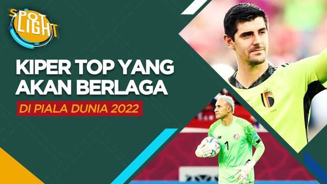 Berita video spotlight kali ini membahas tentang deretan kiper top yang akan berlaga di Piala Dunia Qatar 2022, salah satunya ialah Thibaut Courtois