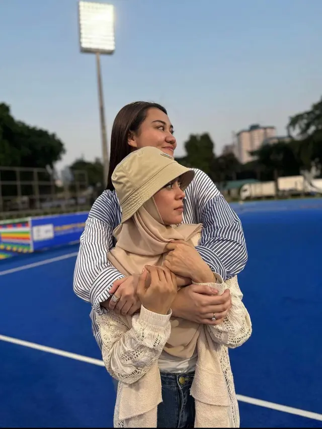 Potret Aaliyah Massaid dan Lesti Kejora (Instagram/@lestikejora)