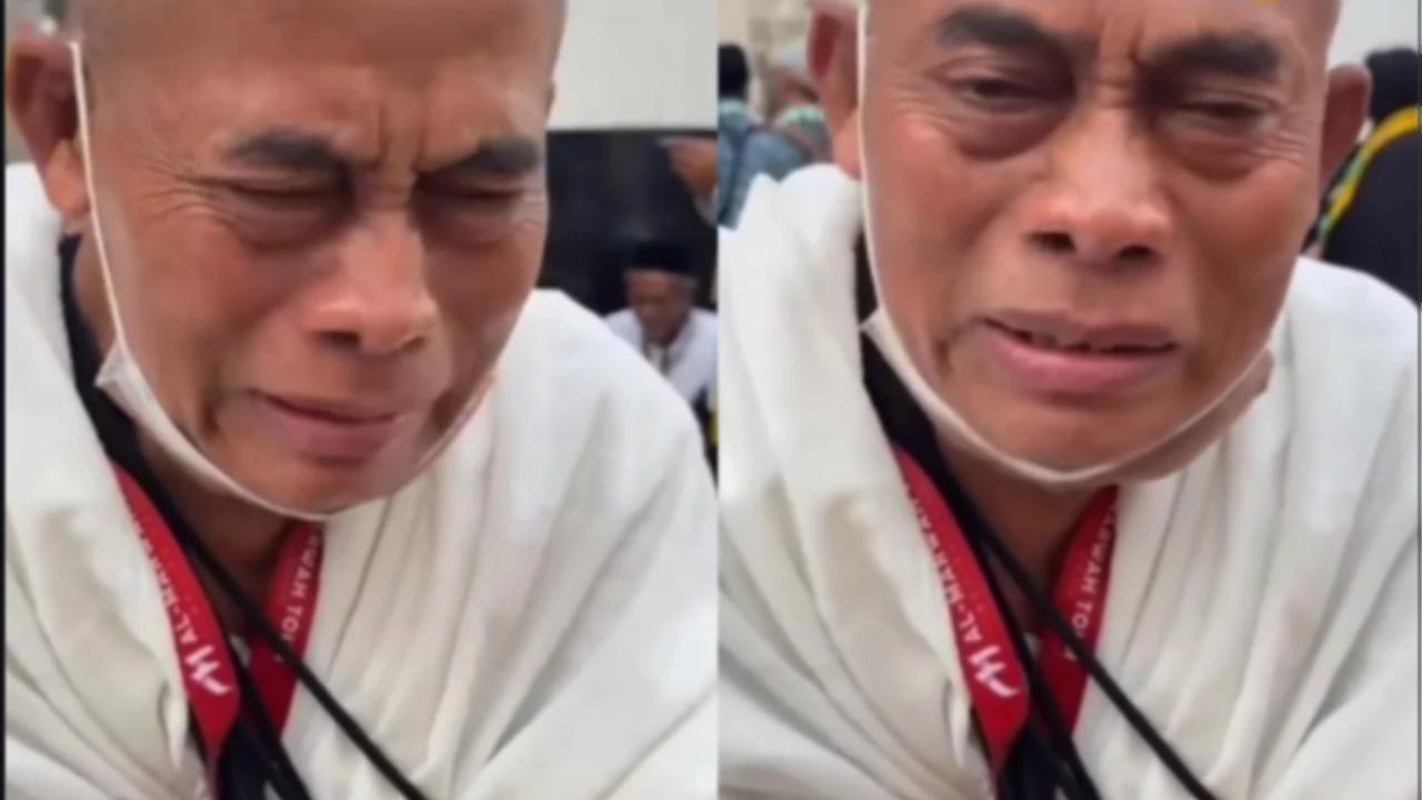 Tangis Haru Pak Mariono, Guru Ngaji Diumrahkan Murid Setelah 10 Tahun Berpisah