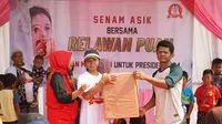 Deklarasi Dukungan, Relawan Puan Bagi Pupuk untuk Ratusan Petani Indramayu