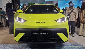 BYD pertama kali mengikuti GIIAS Makassar 2025. (Liputan6.com/Fauzan)