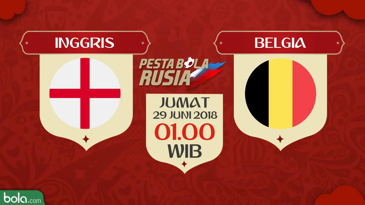 Inggris Vs Belgia