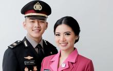 Paras Ayu Angela Anak Mantan Panglima TNI Memakai Seragam Ibu Bhayangkari Dampingi Suami