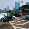Maung Tabrak Tiang Rambu di Tol Dalam Kota, Dua Korban Luka
