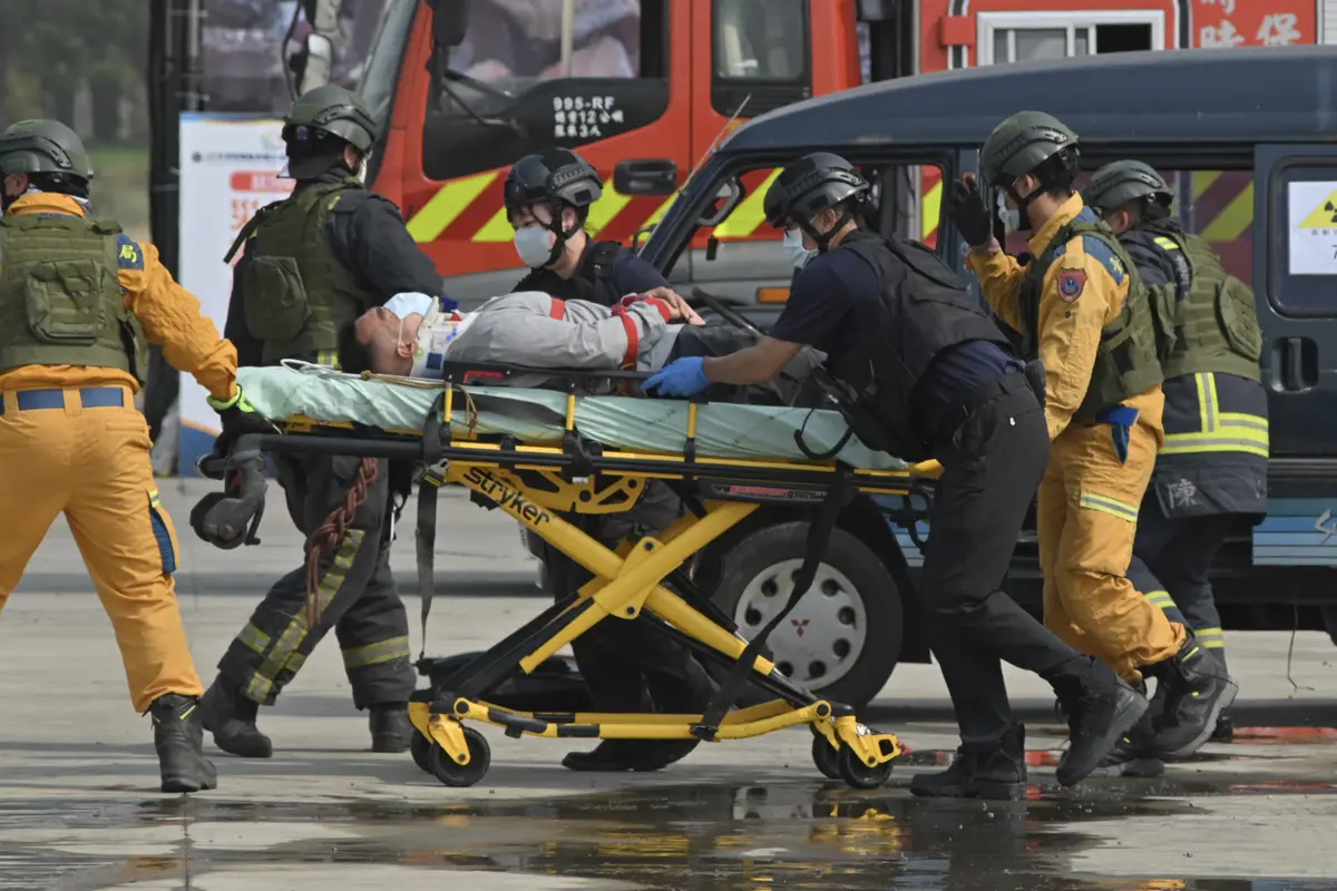 Taichung Gelar Latihan Pertahanan Sipil Antisipasi Serangan China ke Taiwan