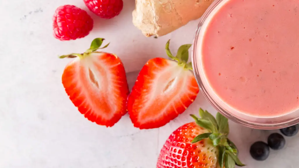 Ilustrasi Smoothie Stroberi Credit: Freepik.com