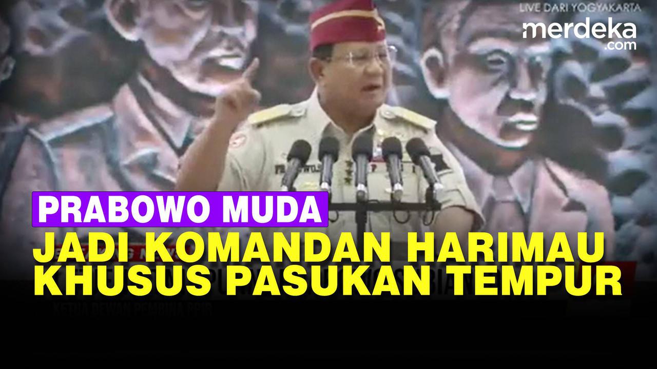 VIDEO: Prabowo Komandan Sangar Seperti Harimau, Bikin Seribu Kambing Bisa Mengaung