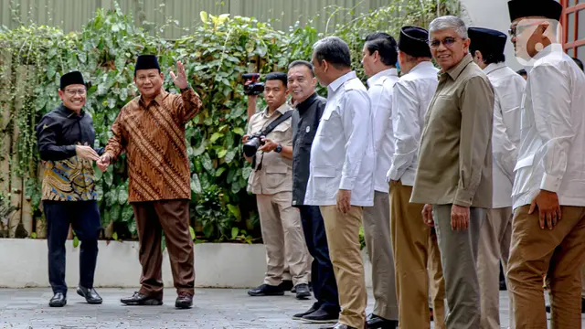 Bahas Koalisi Besar Partai Politik, Cak Imin Datangi Kediaman Prabowo