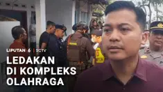 Densus 88 Anti Teror menggeledah rumah terduga pemilik bahan peledak yang meledak di Kompleks Olahraga Dadaha Tasikmalaya, Jawa Barat. Belasan barang disita dari rumah terduga pelaku.