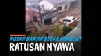 Bencana longsor dan banjir besar melanda kota Petropolis Brasil. Sebuah video amatir menunjukan dahsyatnya bencana itu hingga tewaskan ratusan warga.