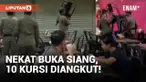 Langgar Aturan Bulan Puasa, Satpol PP Angkut 10 Kursi Kafe di Pekanbaru