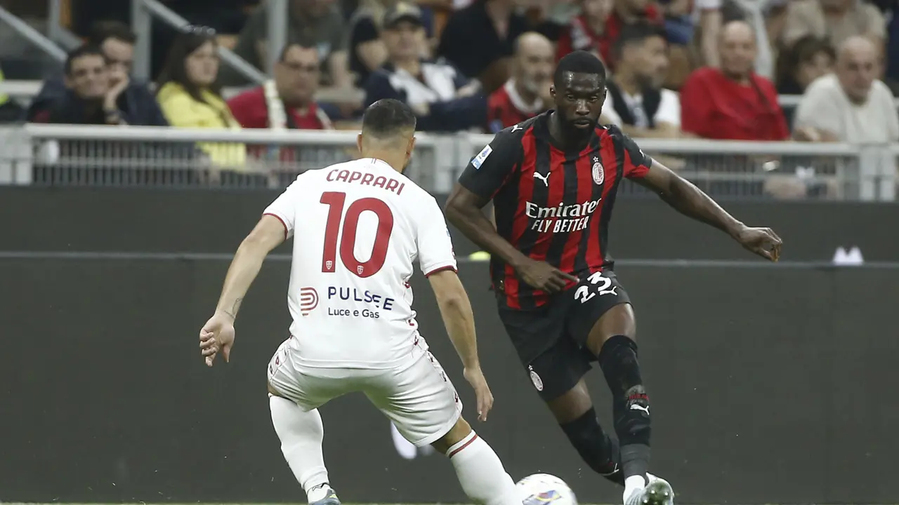AC Milan vs Monza Fikayo Tomori