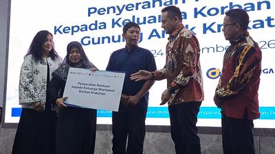 Dukungan BUMN untuk Keluarga 5 Jurnalis dan 3 Kru Kapal, Ini Permintaan Mereka