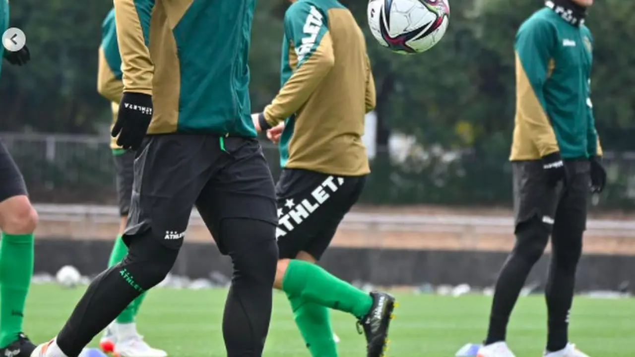 5 Potret Pratama Arhan Latihan Perdana Bersama Tokyo Verdy