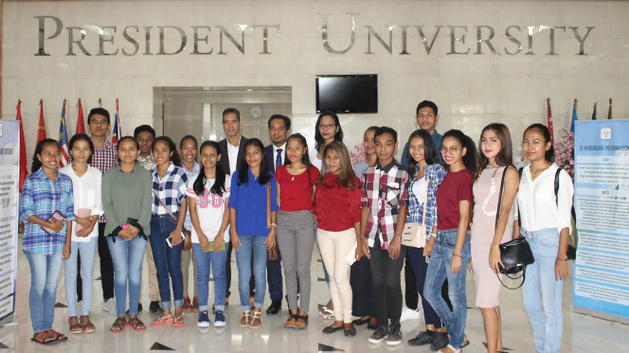 Timor Leste Bangga Mahasiswanya Kuliah di President University