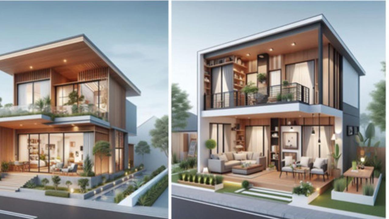 7 Inspirasi Desain Rumah Minimalis 2 Lantai 6x12 yang Fungsional dan Estetik