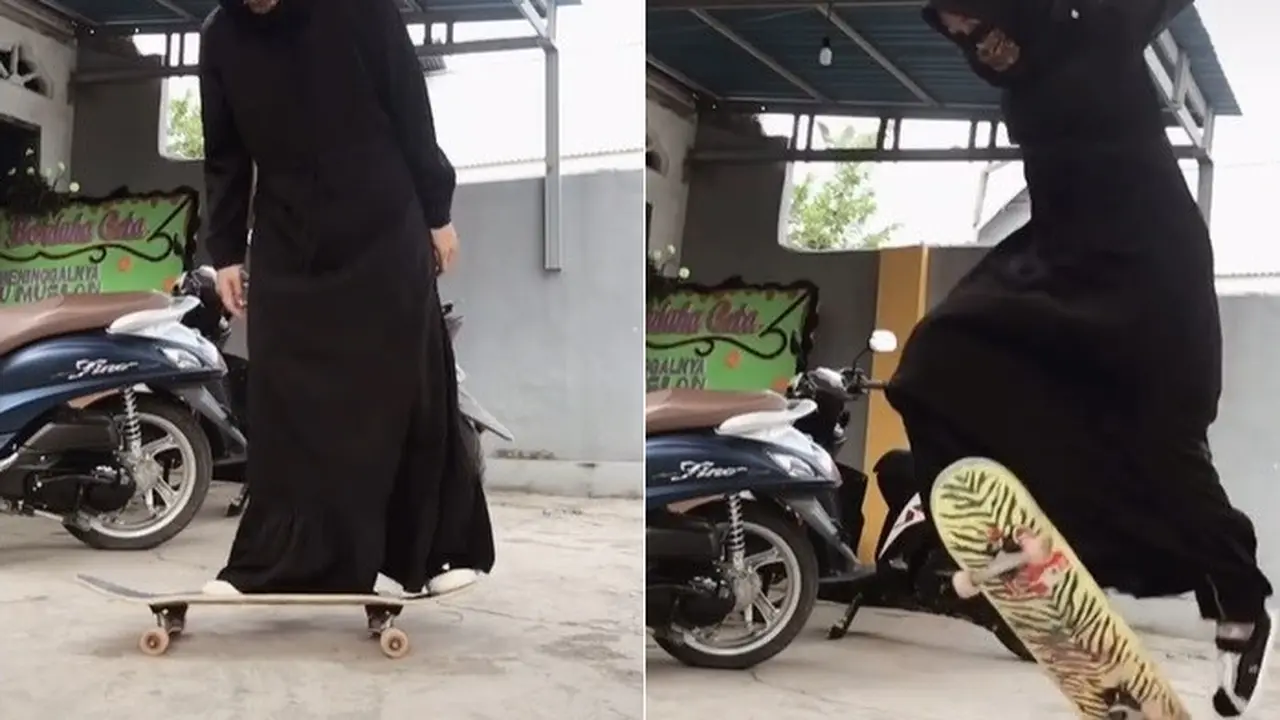 hijaber main skateboard