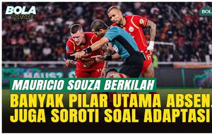 Pelatih Persija Jakarta Mauricio Souza menjelaskan penyebab kekalahan 0-2 dari Arema FC di SUGBK, Minggu (8/2/2026). Adaptasi pemain baru dan absennya beberapa pemain inti dinilai memengaruhi hasil laga.