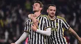 Sempat dikejutkan dengan gol kilat Salernitana pada menit pertama, Juventus mampu bangkit dan kembali mengalahkan tamunya dengan kemenangan besar 6-1 pada babak 16 besar Coppa Italia 2023/2024 di Juventus Stadium, Turin, Jumat ( 5/1/2024) dini hari WIB.  Enam gol Juventus dicetak oleh lima pemain berbeda ditambah satu gol bunuh diri pemain Salernitana.  Dengan hasil ini, Juventus memastikan lolos ke perempat final menghadapi Frosinone.  (dpa melalui AP Photo/Marco Alpozzi)