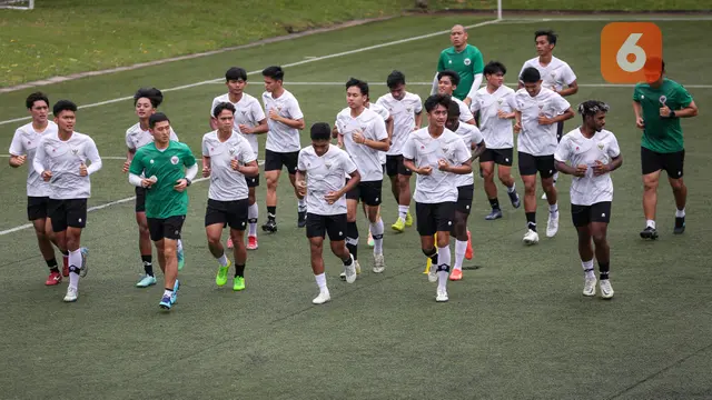 Latihan Timnas Indonesia U-20 untuk Piala Asia U-20 2023