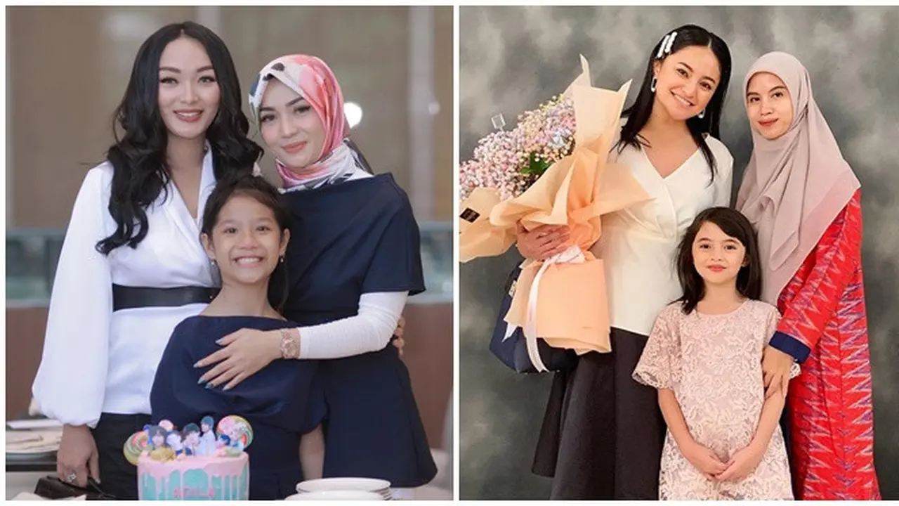 Tak Jaga Jarak, 6 Artis Ini Tetap Berhubungan Baik dengan Mantan Istri Suaminya