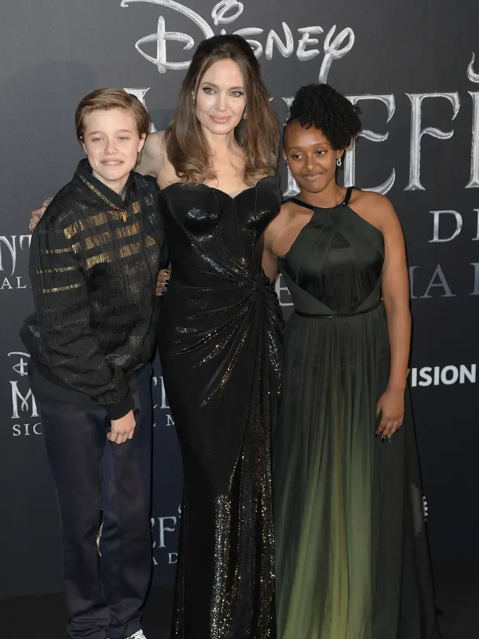 [Fimela] Angelina Jolie di Premiere Maleficent 2