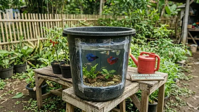 Cara Memanfaatkan Ember Retak Menjadi Kandang Ternak Sederhana