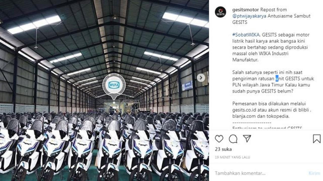 Gesits (Instagram @gesitsmotor)