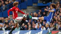 Marouane Fellaini Kirim Ancaman untuk Chelsea