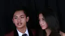 Tatapan Cassandra Lee pada Randy Martin pun tak kalah mesra (Fathan Rangkuti/Bintang.com)