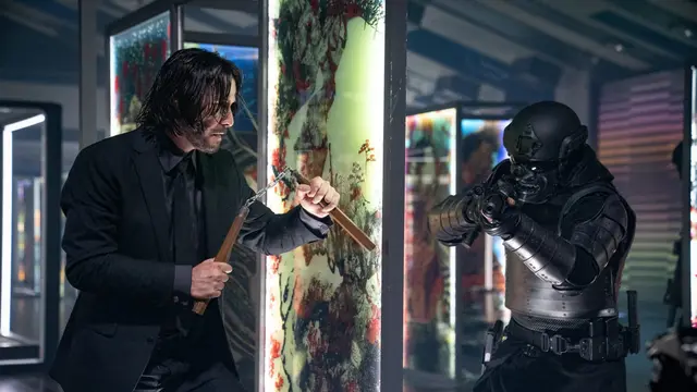 Salah satu adegan dalam film John Wick Chapter 4. (Foto: Dok. Lionsgate)