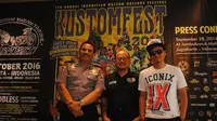 Kustomfest 2016 berlangsung di 8-9 Oktober 2016 di Jogja Expo Center Hall, Yogyakarta. (ist)