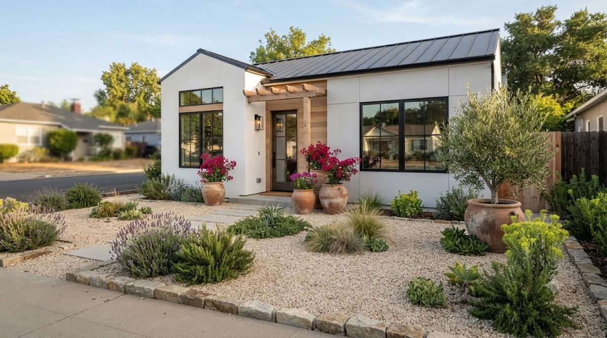 Inspirasi Gravel Garden untuk Rumah di Perkotaan