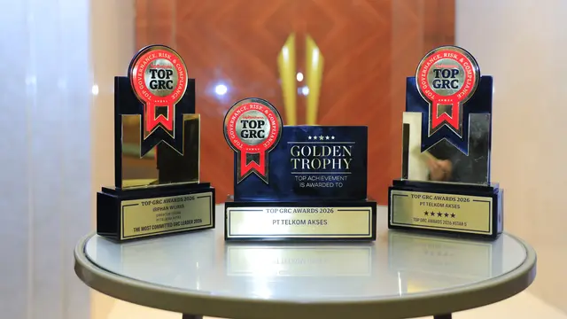 Telkom Akses Raih 3 Penghargaan TOP GRC Awards 2026, Pertahankan Bintang 5 Tiga Tahun Berturut-turut