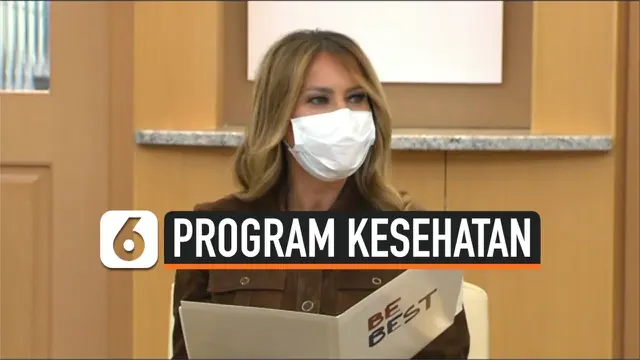 VIDEO: Melania Trump Soroti Program Kesehatan