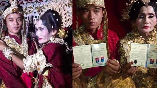 Pemuda 20 Tahun Nikahi Nenek 65 Tahun