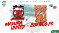 Liga 1 2018 Madura United Vs Pusamania Borneo FC (Bola.com/Adreanus Titus)