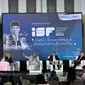 Acara Investment Specialist Forum (ISF) 2023 pada tanggal 12 Oktober 2023 di The Langham, Jakarta. Mengusung tema Public Governance &amp; Sustainable Economy, ISF 2023. (Dok&nbsp;BRI Manajemen Investasi)