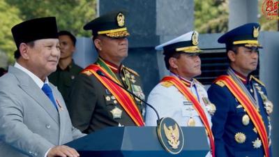 Prabowo Resmikan Satuan Baru Saat HUT ke-81 TNI, Ini Daftarnya