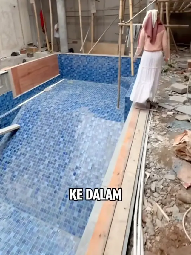 Kolam Renang Rumah Ria Ricis