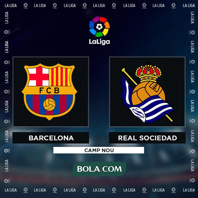 La Liga - Barcelona Vs Real Sociedad