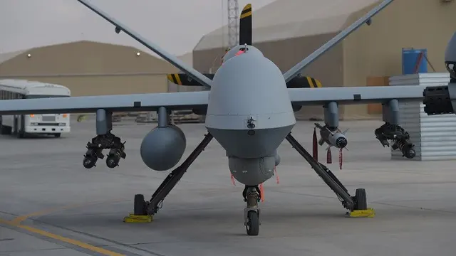 Amerika Serikat mengklaim jet tempur Rusia menghantam baling-baling pesawat pengintainya MQ-9 Reaper di wilayah perairan internasional Laut Hitam. (Dok. AFP)