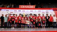 Tim putra PB Djarum harus puas dengan peringkat 2 di Superliga Badminton 2017. (Humas Superliga Badminton)