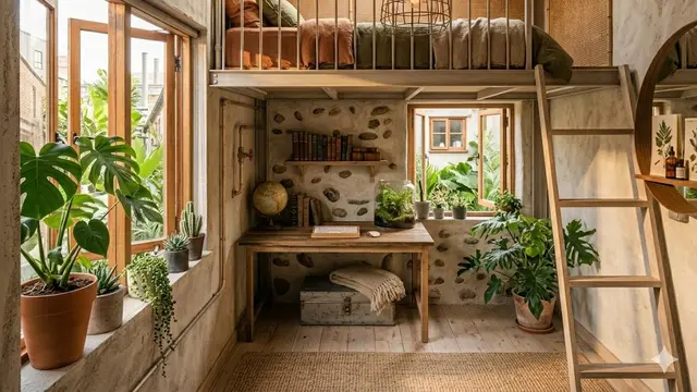Mezzanine Tropis dengan Ventilasi dan Pencahayaan Optimal