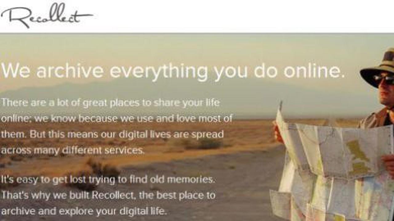 Recollect, layanan bank data untuk social media