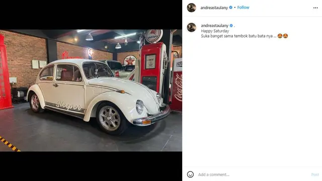 Beri Hadiah Mobil Untuk Nagita Slavina, Ekpresi Andre Taulany Jadi Sorotan