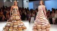 6 Editan Foto Gaun Fashion Show Bentuk Makanan Ini Bikin Lapar Lihatnya (IG/designideahub)