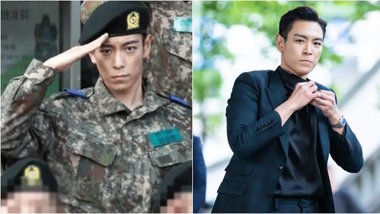 Kelabuhi Awak Media, Ini 7 Potret T.O.P Big Bang Saat Temui Fans Usai Wamil