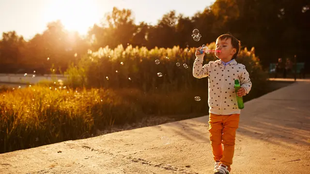 Ilustrasi cuaca panas