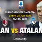 AC Milan vs Atalanta (Triyasni/Liputan6.com)